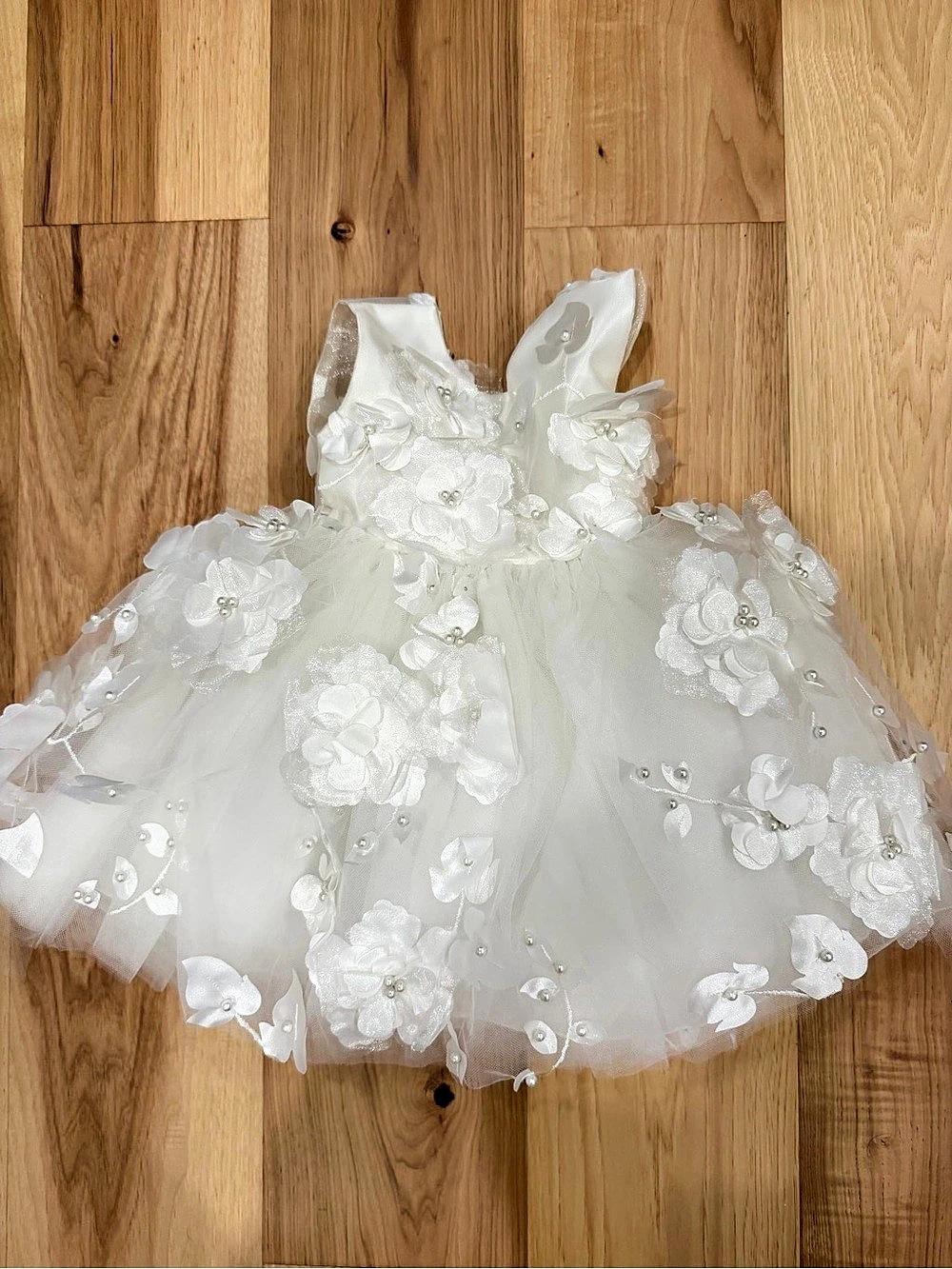 Girls' Ivory Flower Girl Dress